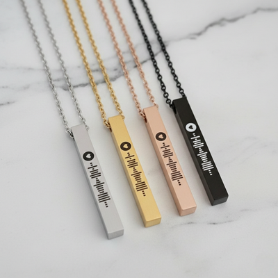 Personalised Scannable Necklace
