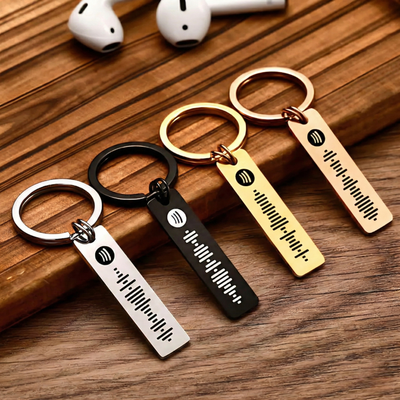 Personalised Spotify Keychain