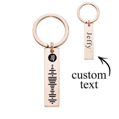 Personalised Spotify Keychain