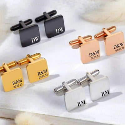 Customised Square Cufflinks