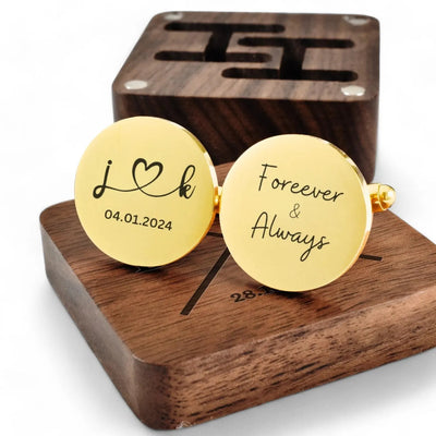Personalised Initials Cufflinks