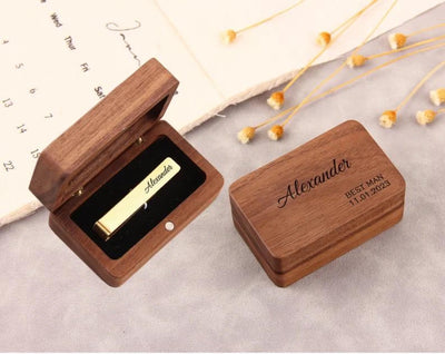 Custom Signature Handwriting Tie Bar