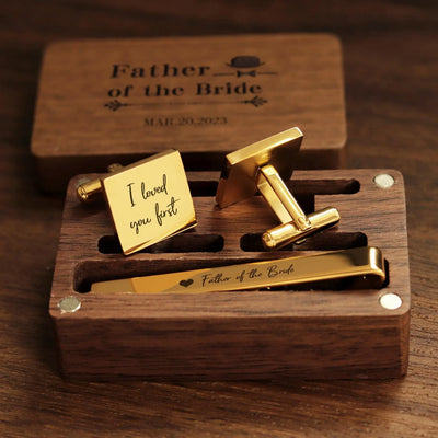 Personalised Square Cufflinks