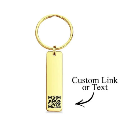 Personalised QR Code Keychain