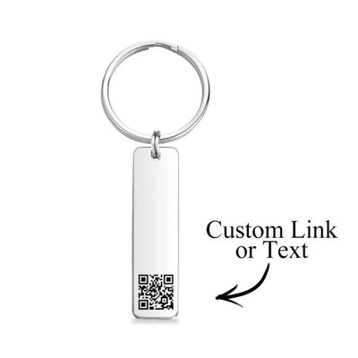 Personalised QR Code Keychain