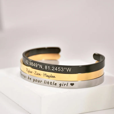 Personalized Cuff Bracelet