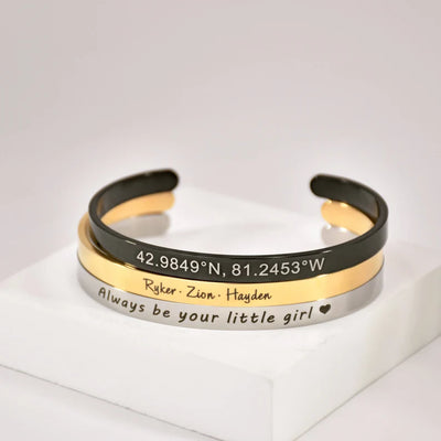 Personalized Cuff Bracelet
