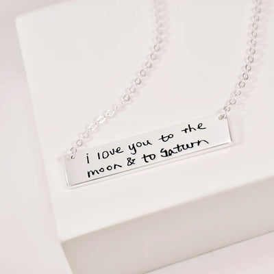 Personalised Bar Necklace