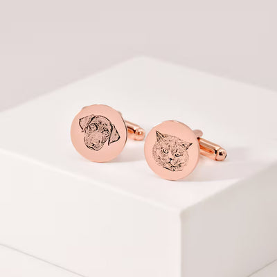 Customised Pet Cufflinks