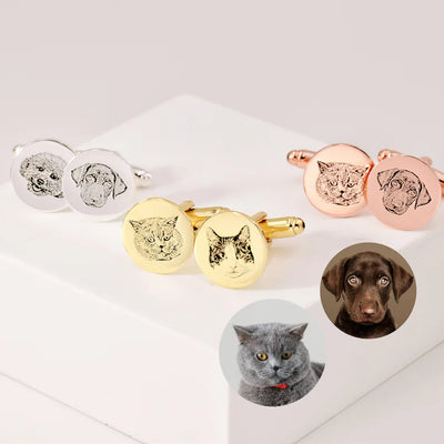 Customised Pet Cufflinks