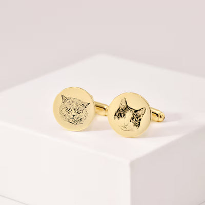 Customised Pet Cufflinks