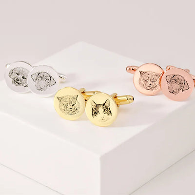Customised Pet Cufflinks