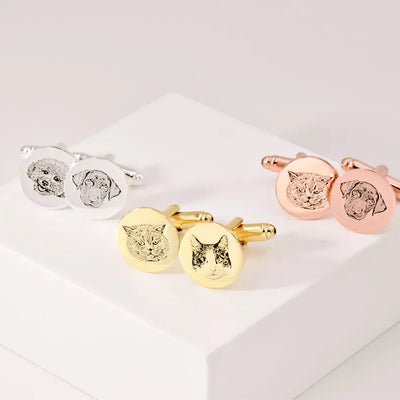Customised Pet Cufflinks