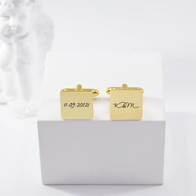 Custom Handwriting Cufflinks