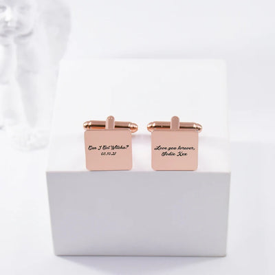 Custom Handwriting Cufflinks