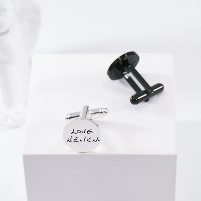 Custom Handwriting Cufflinks