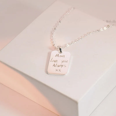 Custom Engraved Necklace