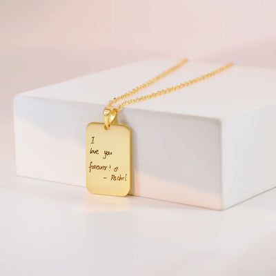 Custom Engraved Necklace