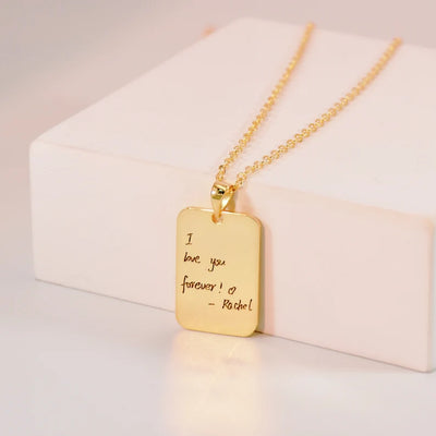 Custom Engraved Necklace