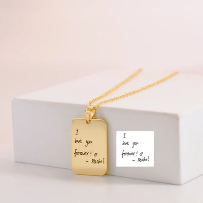 Custom Engraved Necklace