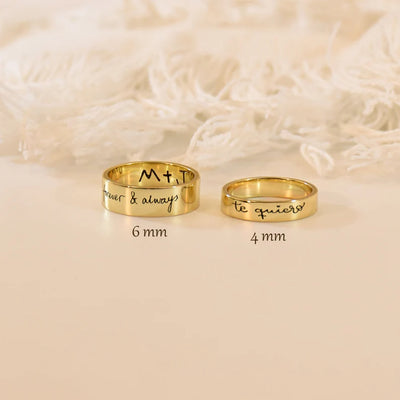 Custom Engraved Ring