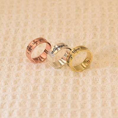 Custom Engraved Ring