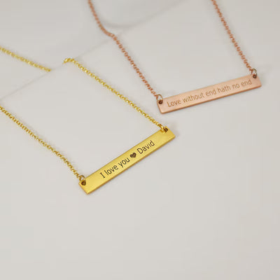 Custom Bar Necklace