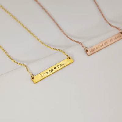 Custom Bar Necklace