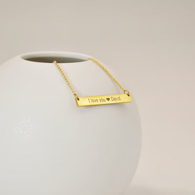 Custom Bar Necklace