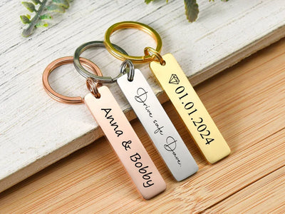 Personalised Keychain Engraved