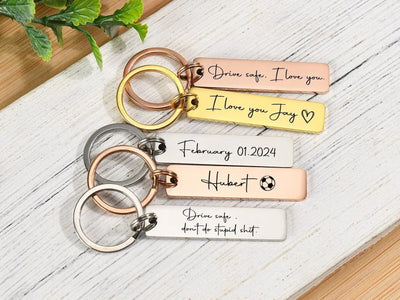 Personalised Keychain Engraved
