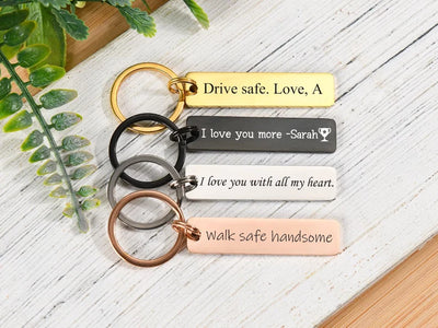 Personalised Keychain Engraved