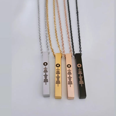 Personalised Scannable Necklace