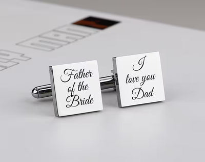 Personalised Square Cufflinks