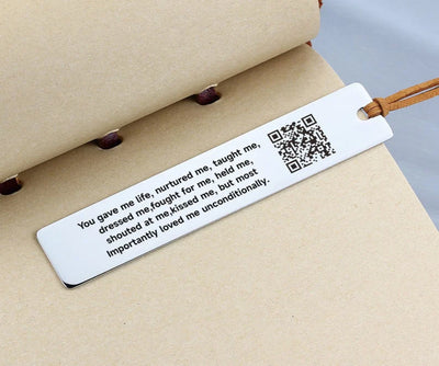 Personalised Bookmark For Book Page