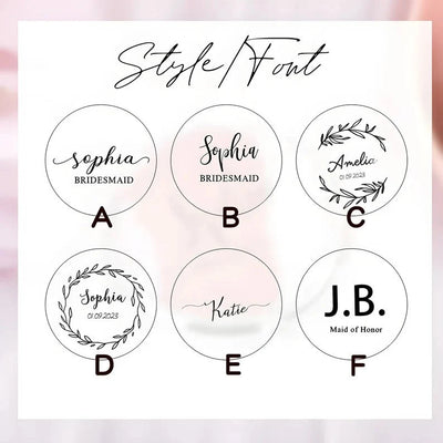 Personalised Engraved Compact Mirror Engraved