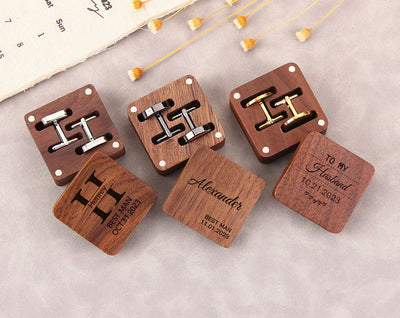 Customised Wedding Cufflinks