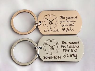The Moment You Became Keychain