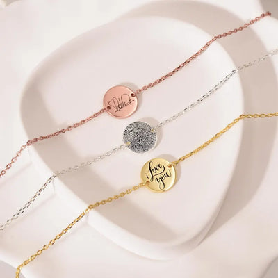 Personalised Handwritten Bracelet, Signature Bracelet