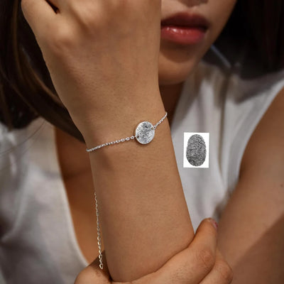 Actual Fingerprint Bracelet