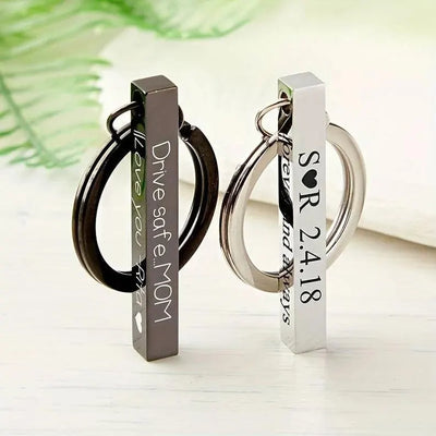 Personalised Bar Keychain