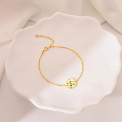 Actual Fingerprint Bracelet