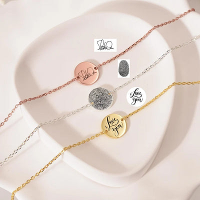 Personalised Handwritten Bracelet, Signature Bracelet