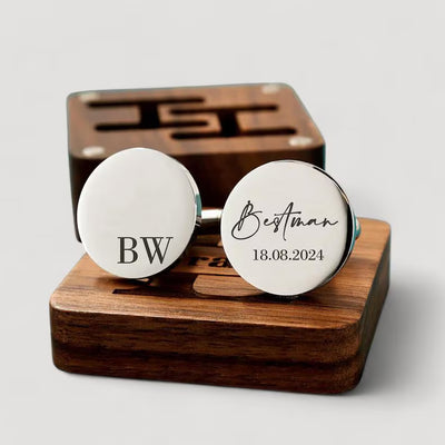 Customised Wedding Cufflinks