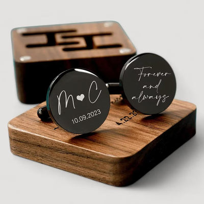 Customised Wedding Cufflinks