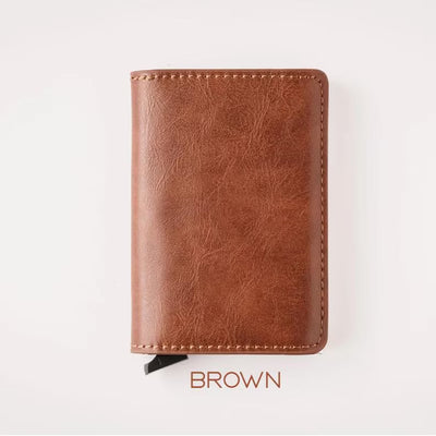 Personalised Leather Pop Up Wallet