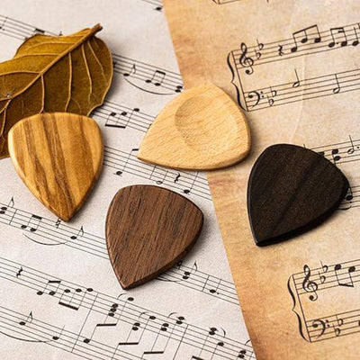 Personalised Wooden Guitar Picks Box