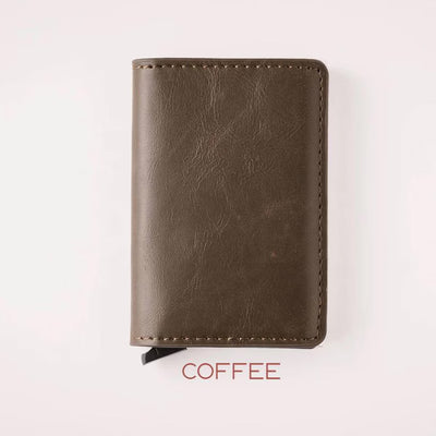 Personalised Leather Pop Up Wallet