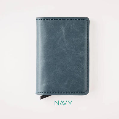 Image Engraved Custom Leather Pop Up Wallet
