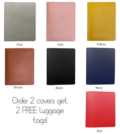 Leather Passport Holder